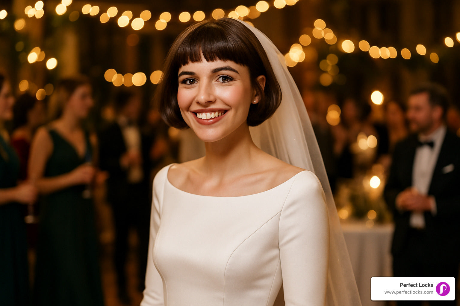 Party Perfect: Short Hairstyles to Rock at Your Wedding Celebration
