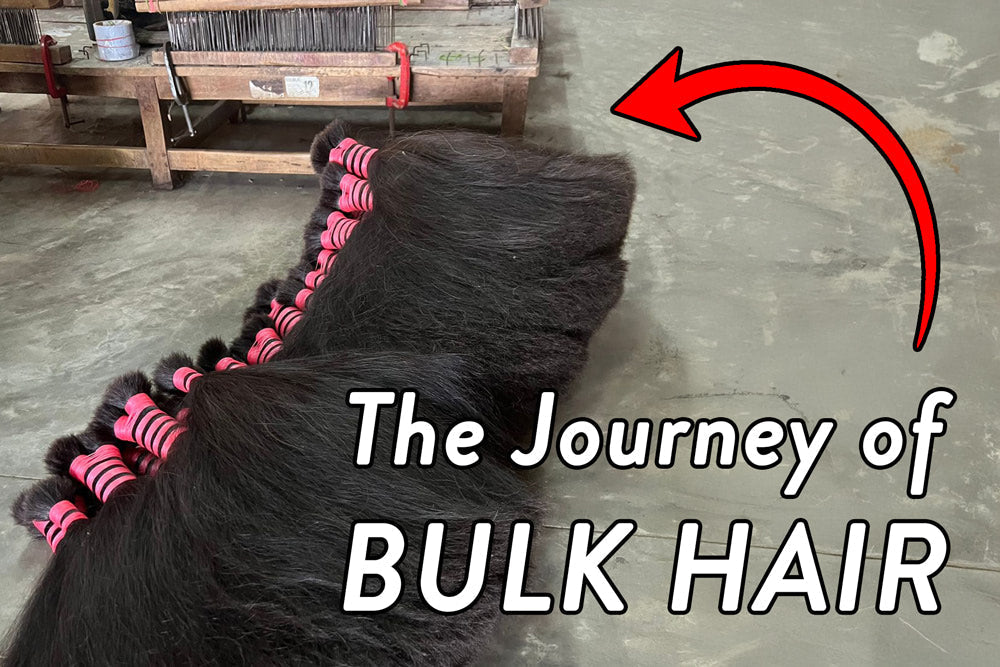 The Journey of Bulk Hair: From Donation to Braiding Extensions
