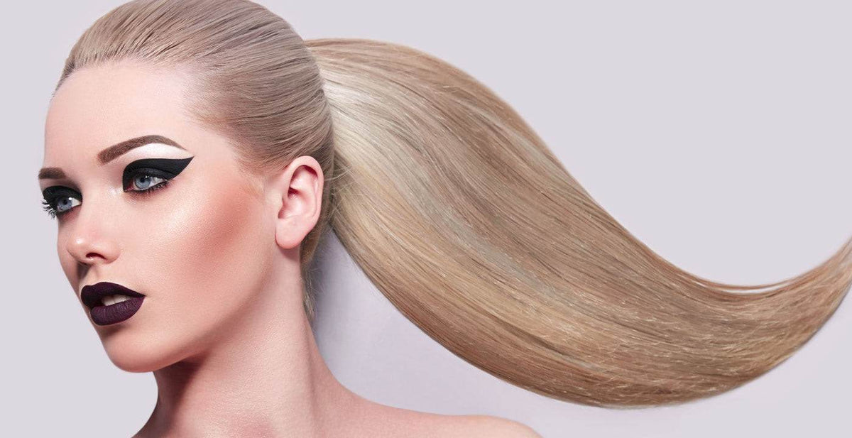 blonde ponytail extensions