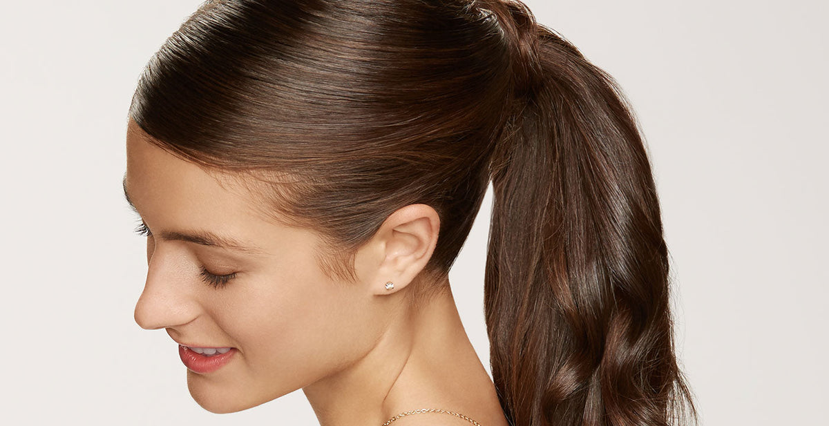 brown ponytail extensions