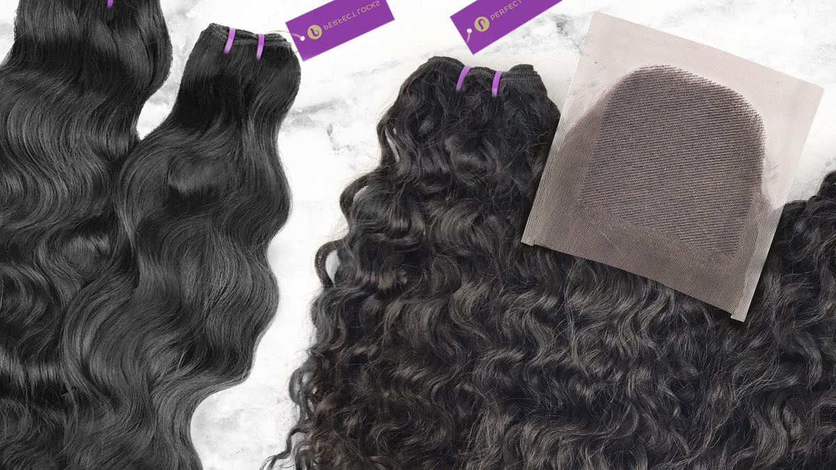 Perfect Locks human hair weft bundles in premium quality for seamless blending and natural volume