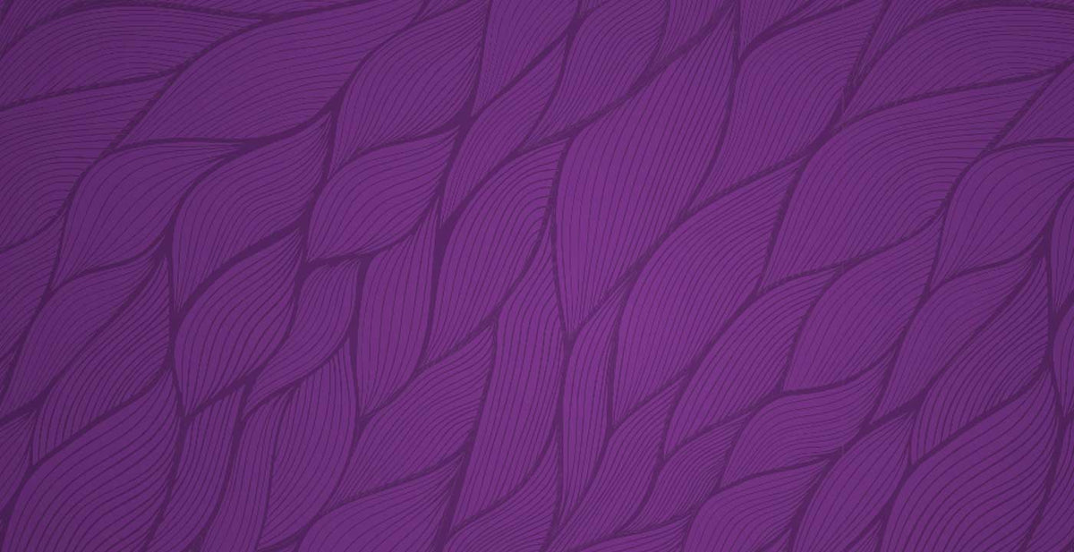 Perfect Locks remy hair extensions collection featuring the brand signature purple wave design