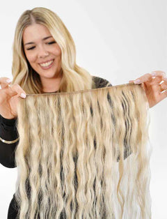 Hand-Tied Wefts hair extensions