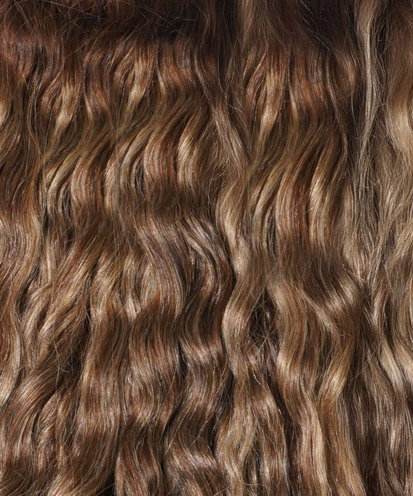 Curly Seamless Clip-In Hair Extensions (New Design)