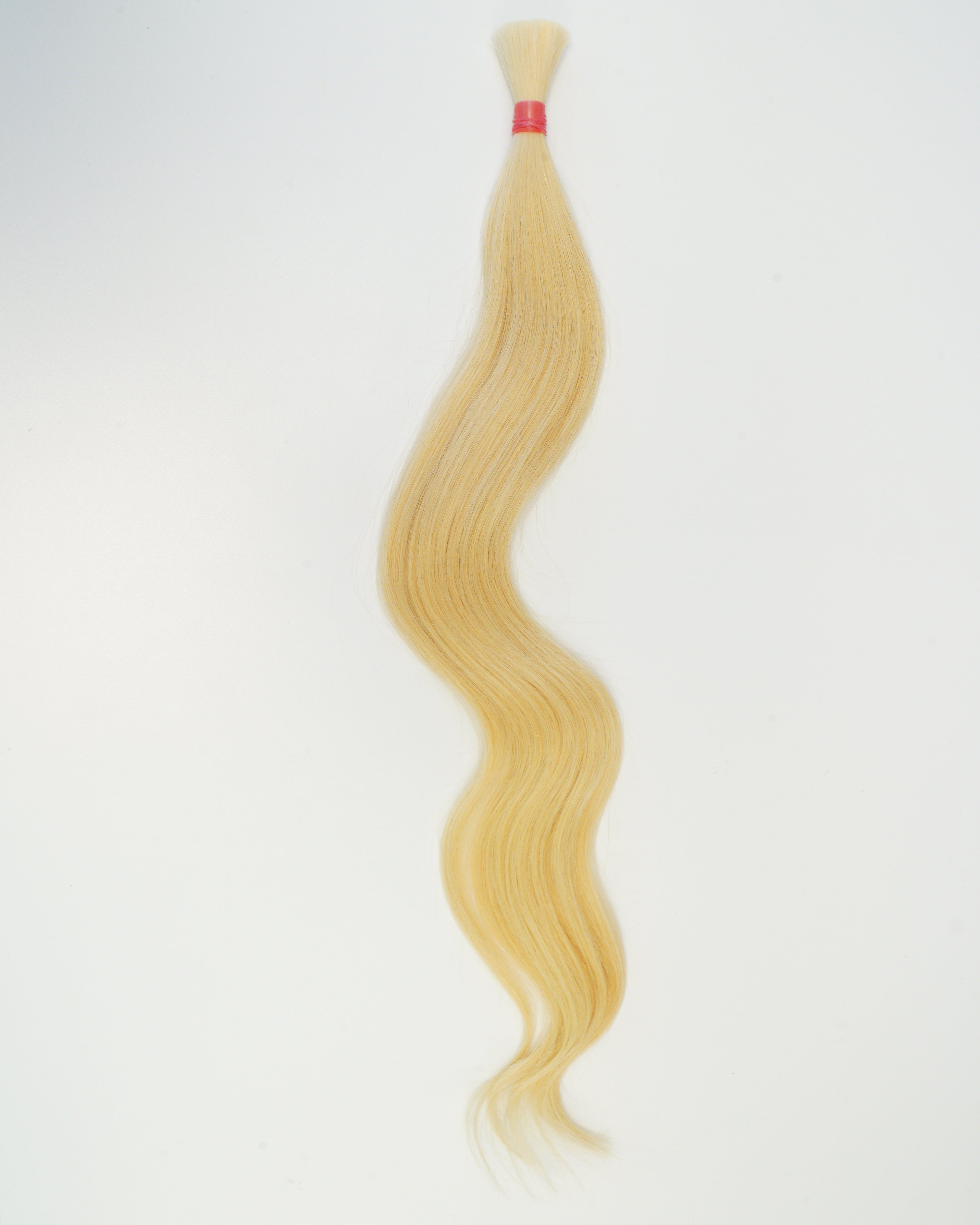 Straight Bulk Hair / 22" / #613 Platinum Blonde