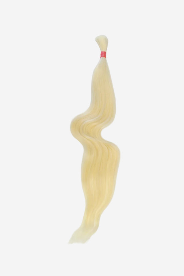 Straight Bulk Hair / 22" / #60 Ash Blonde