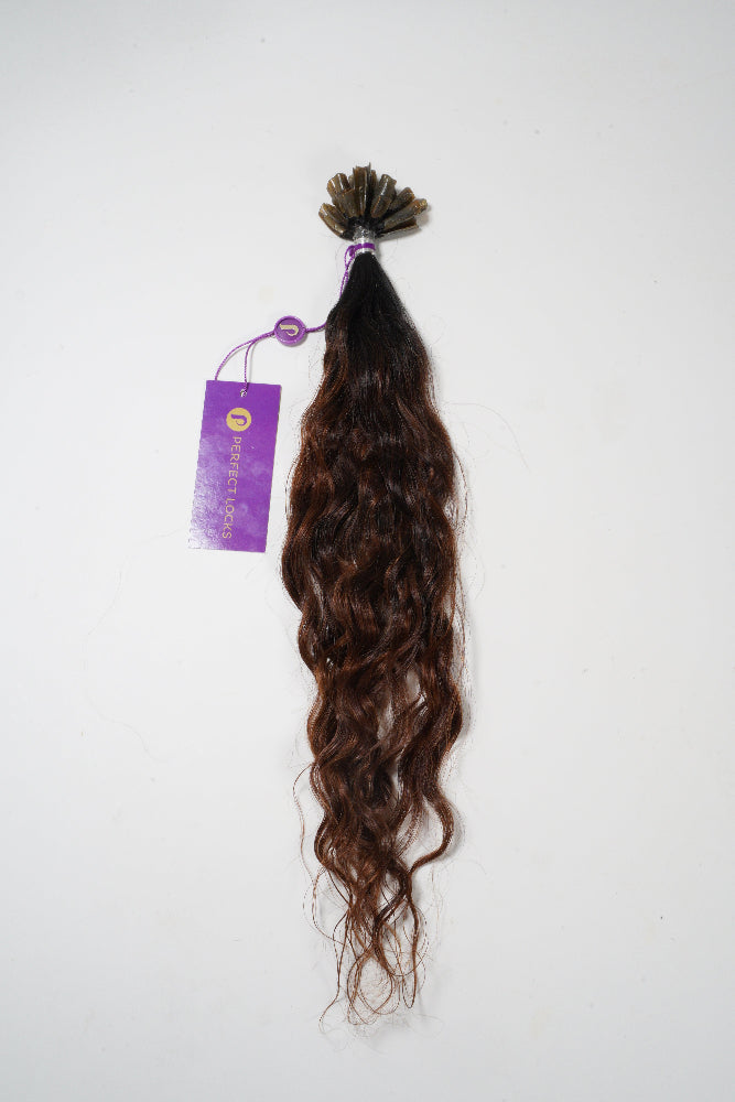 Curly Fusion U-Tip / 1B/4 / 16" (Thicker U-Tip)