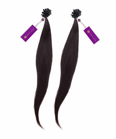 straight fusion u-tip hair by perfect locks