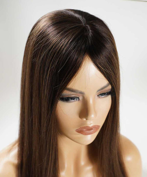 Straight Human Hair Crown Topper - Image 41