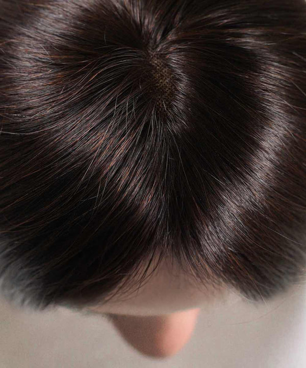 Straight Human Hair Crown Topper - Image 18