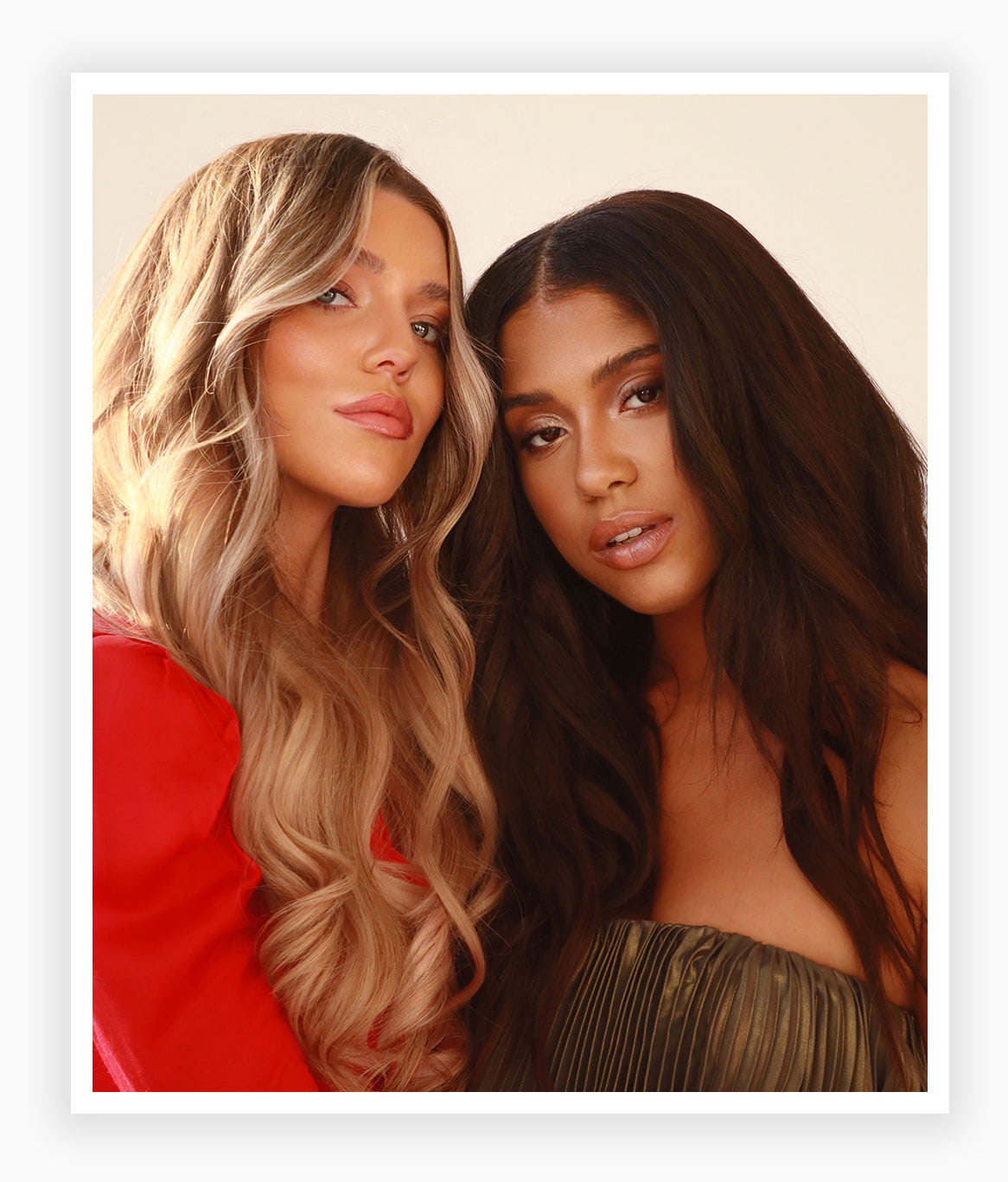 Beautiful Models Wearing Hair Extensions