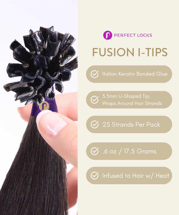 curly fusion u-tip hair by perfect locks