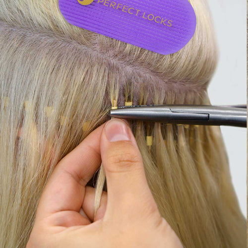 Weft Hair Extensions Installation