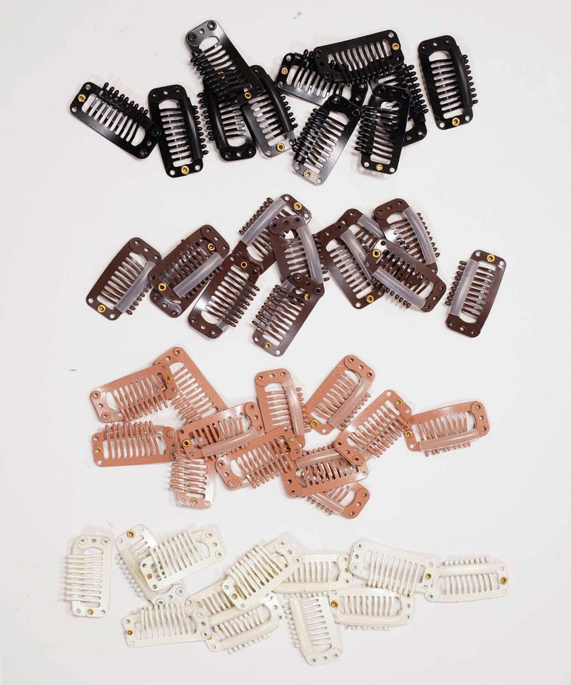 snap clips for hair extensions & wigs supplies by perfect locks