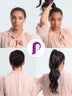 Relaxed Straight Clip-In Ponytail Extensions