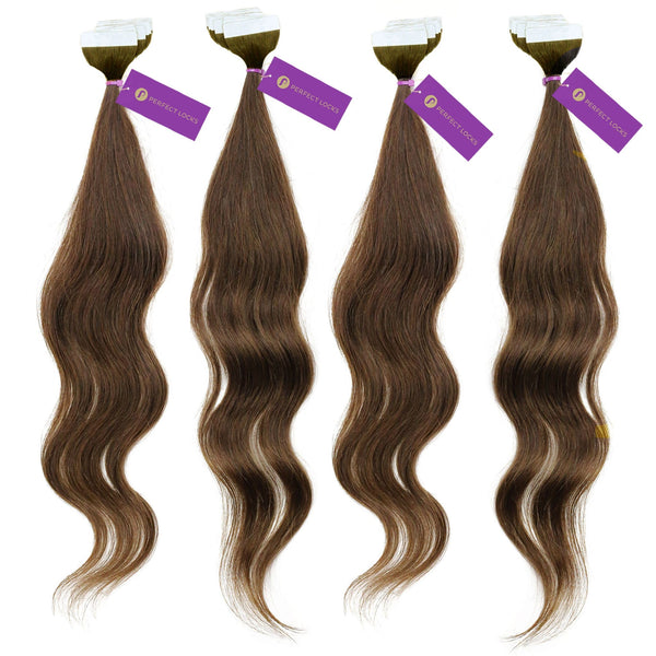 4 x Wavy Tape-In Hair Extension Bundle Deal (40 Pieces)