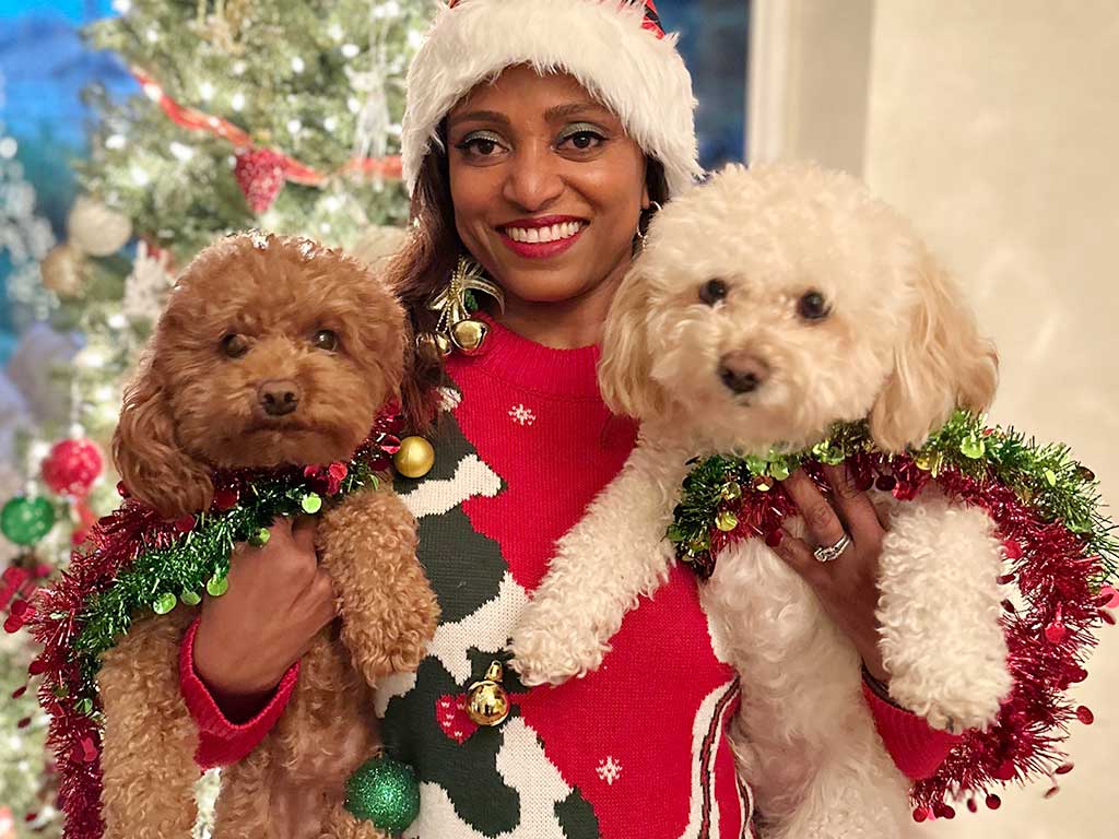 Priyanka and Her Dogs