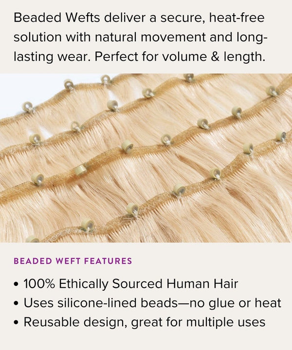 Wavy Beaded Weft Specs and Overview