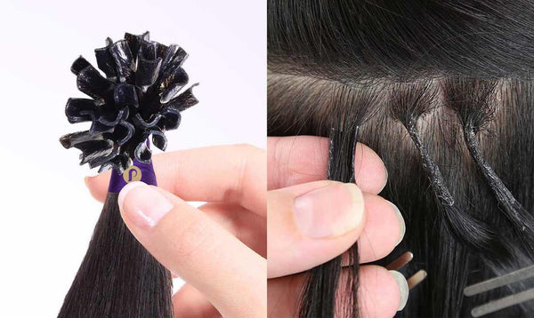 u tip fusion hair and installation