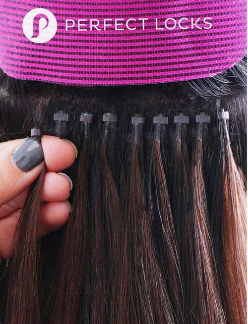 Fusion hair extensions