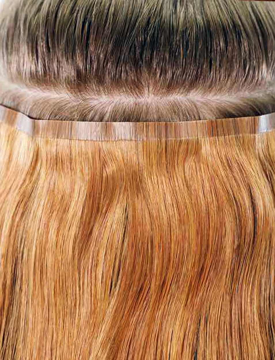 seamless clip in installed on model