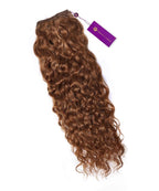 Curly Colored Hair Machine Weft