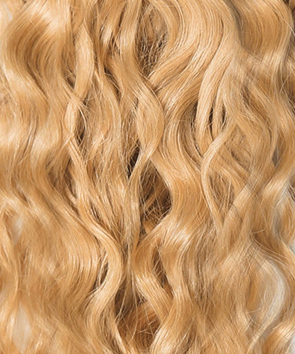 Curly Colored Hair Machine Weft
