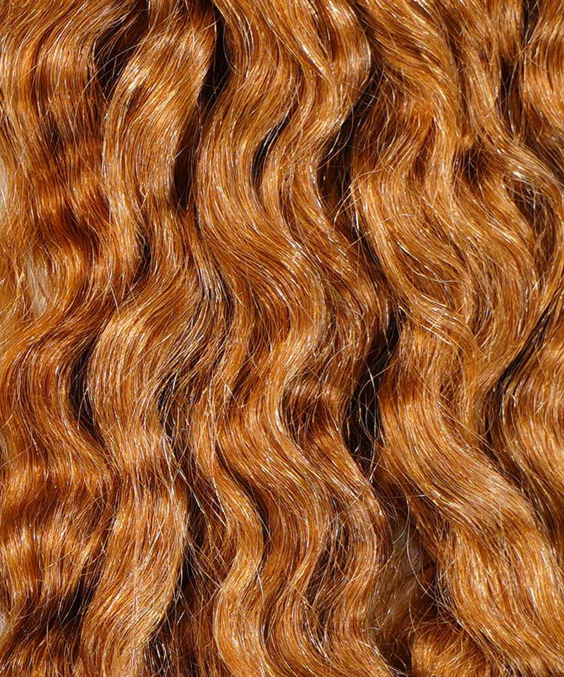 Curly Hand-Tied Weft Rows (2oz)