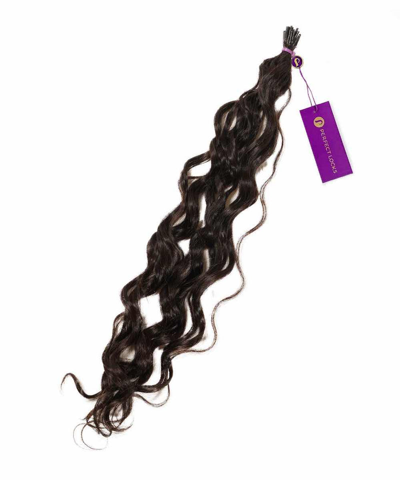 Curly Fusion I-Tip Hair