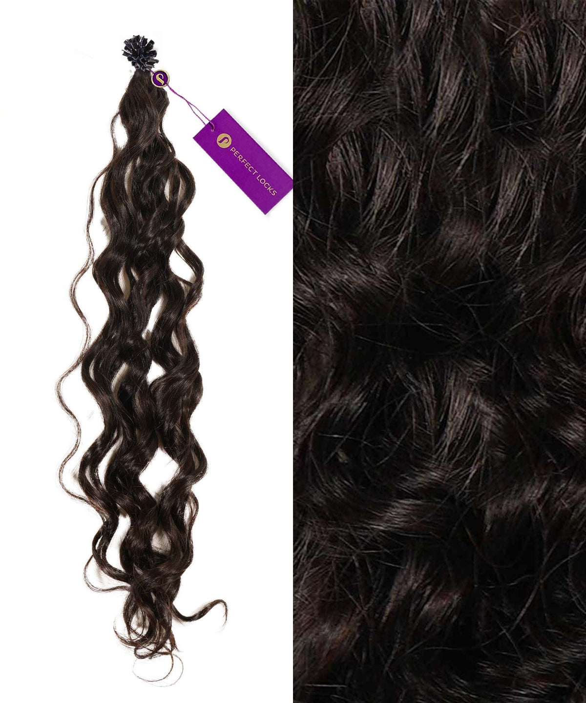 Curly U-tip Fusion Hair Extensions