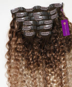 Curly Seamless Clip-In Hair Extensions