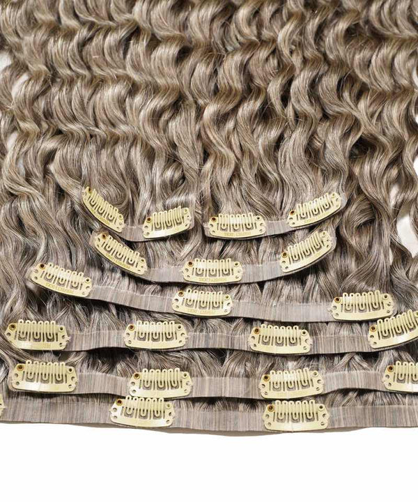 Curly Seamless Clip-In Hair Extensions