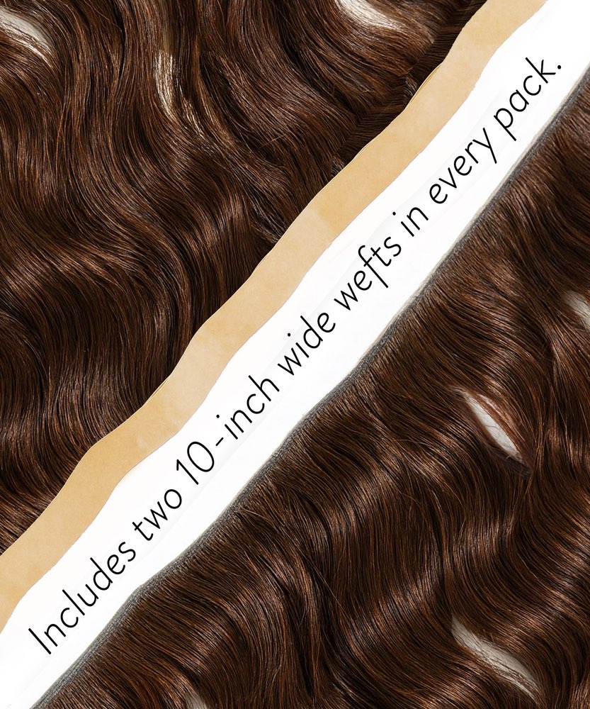 Curly Seamless Tape-In Weft | Ultra-Flat Remy Human Hair