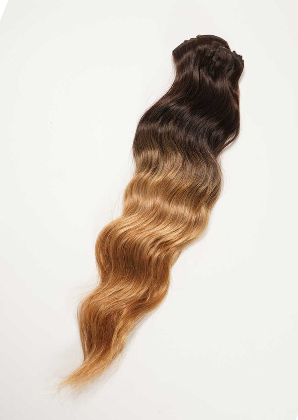 Wavy Lace Clip-In Set / 18 inch / 