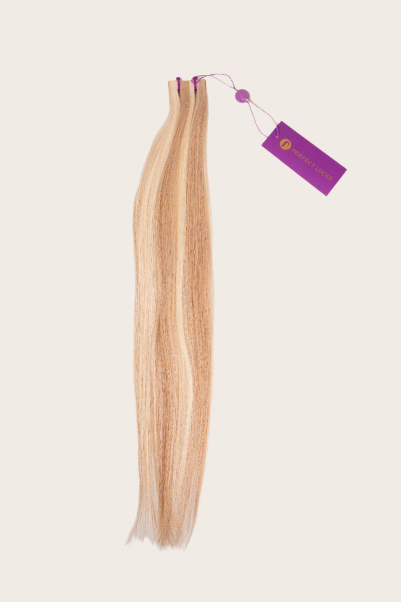 Straight Tape Hair Pearl Blonde 18 Clearance