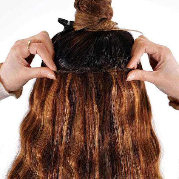 How to Install Halo Hair Extensions - Step 3