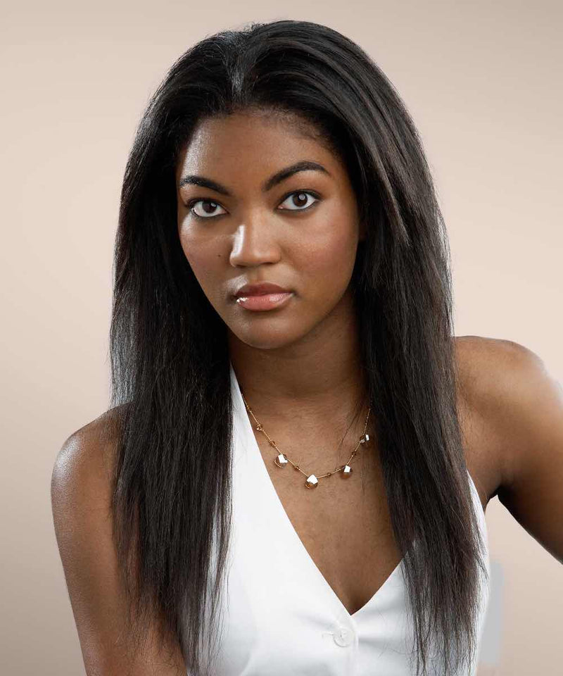 kinky straight tape-in hair tape-ins by perfect locks