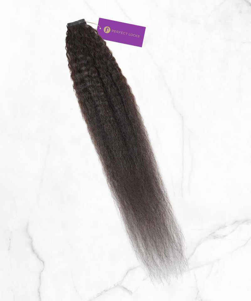 kinky straight tape-in hair tape-ins by perfect locks