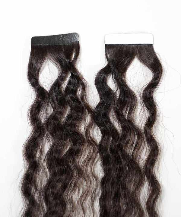 kinky straight tape-in hair tape-ins by perfect locks