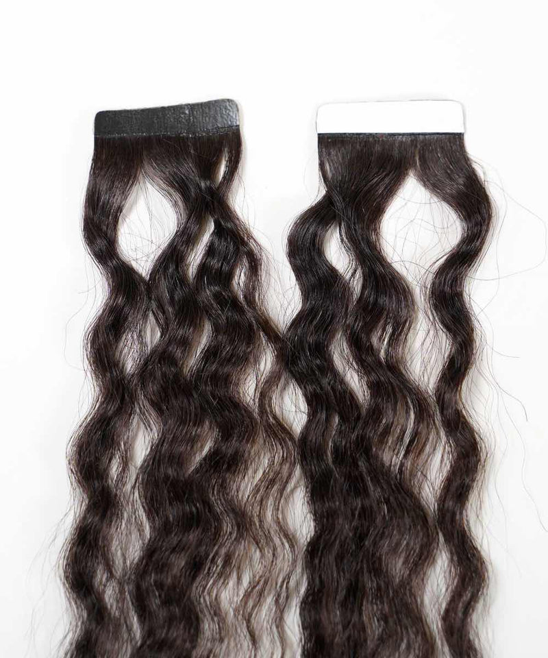 kinky straight tape-in hair tape-ins by perfect locks