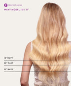 Wavy Beaded Weft Length Chart
