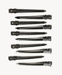 long duckbill metal hair clips (10 pack) supplies by perfect locks