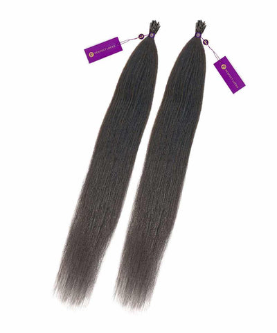 relaxed straight fusion i-tip hair by perfect locks