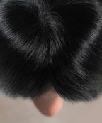 Straight Human Hair Crown Topper