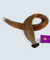 Straight Hybrid Weft Hair Extensions
