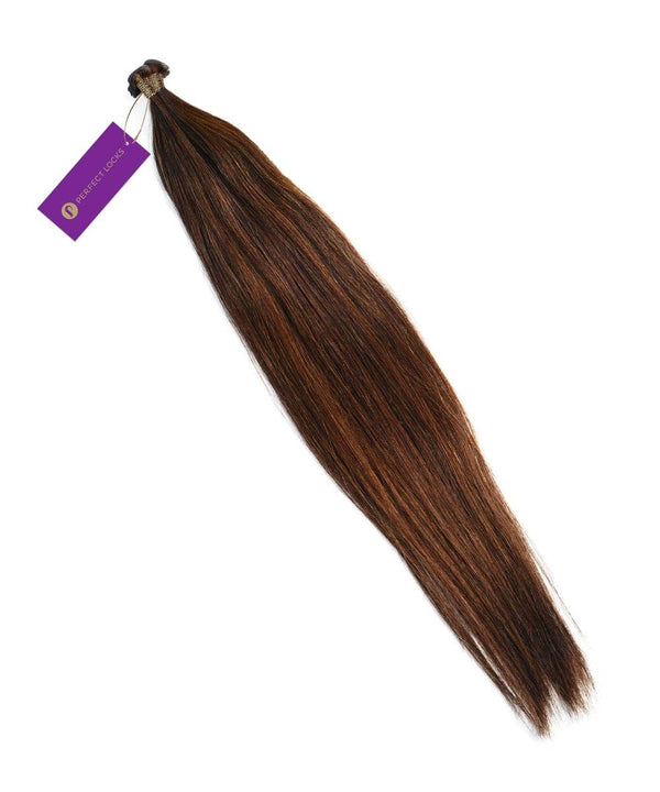 Straight Hybrid Weft Hair Extensions