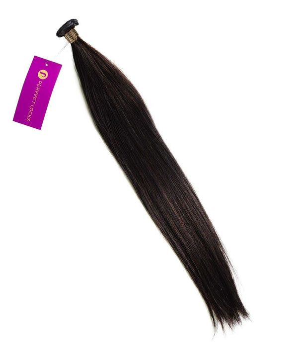 Straight Hybrid Weft Hair Extensions