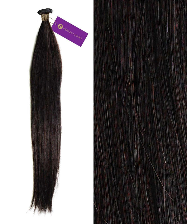 Straight Hybrid Weft Hair Extensions