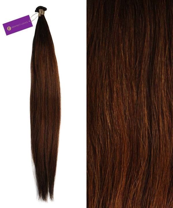 Straight Hybrid Weft Hair Extensions