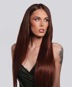 Straight Colored Hair Machine Weft